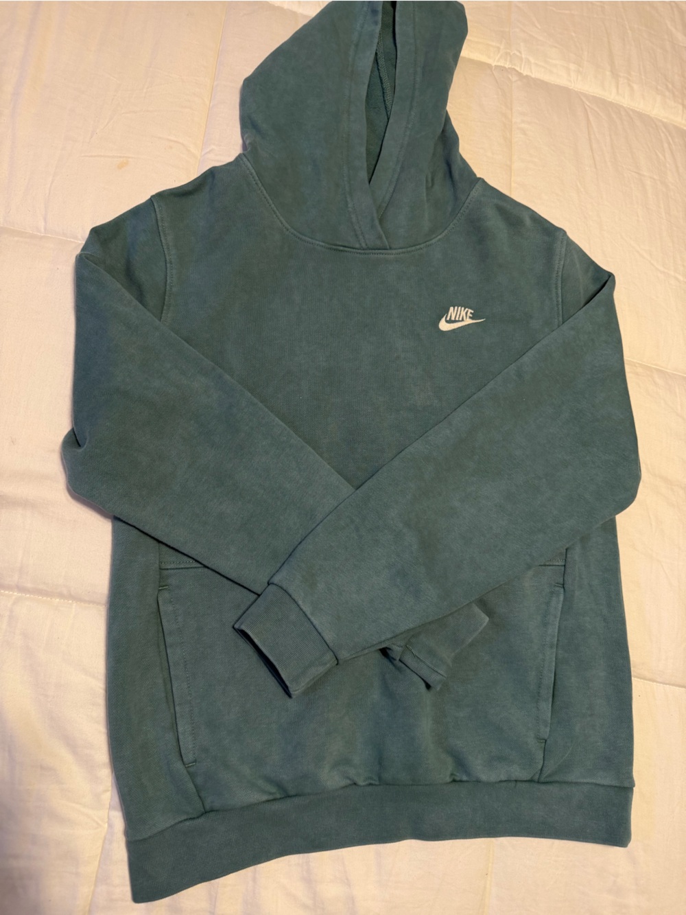Kids XL Nike Teal Hooded Sweatshirt - Embroidered Logo set